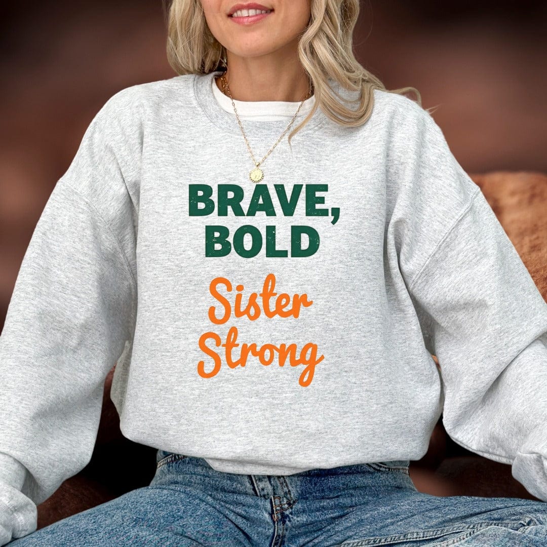 Printify Sweatshirt Strong Sister Sweatshirt