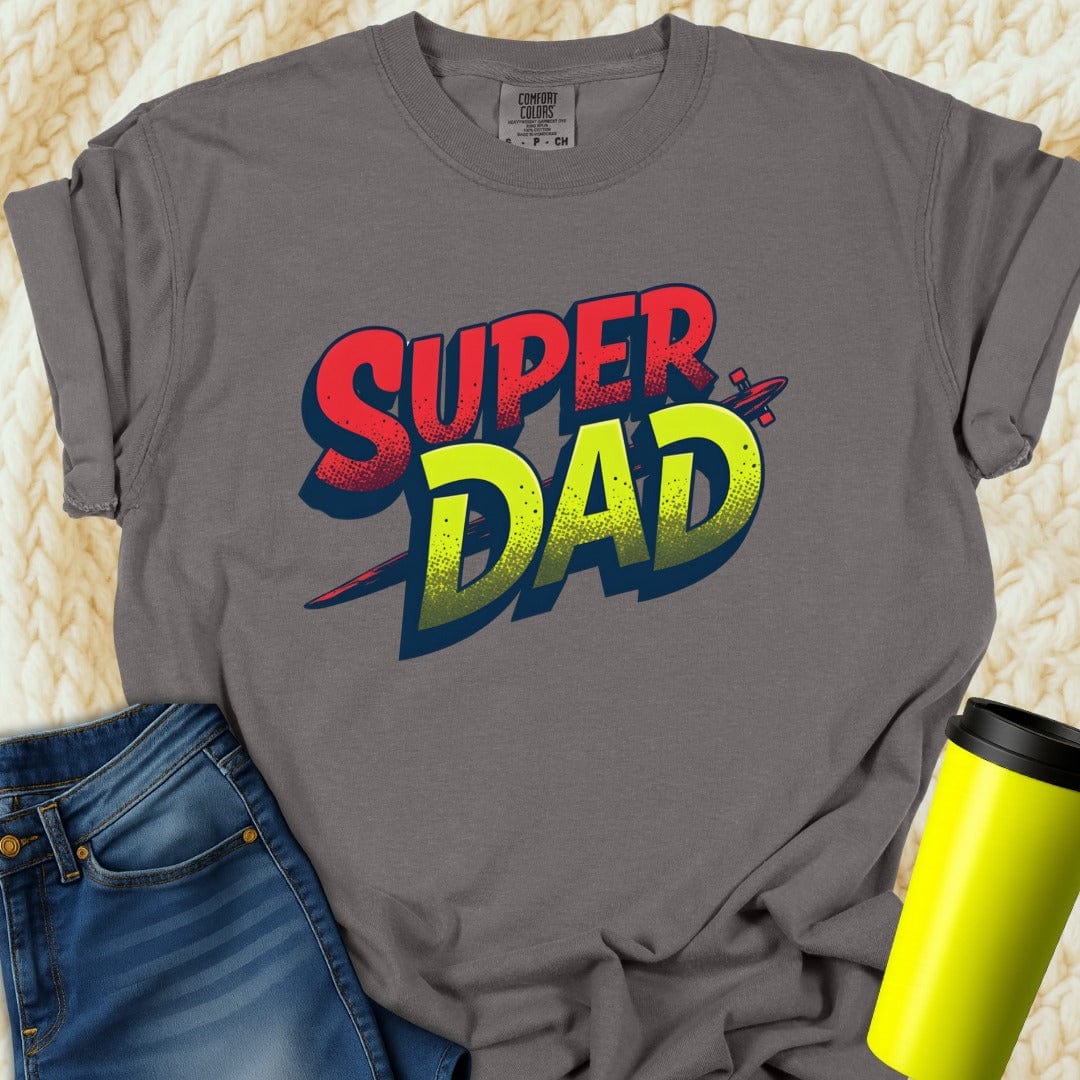 Printify T-Shirt Pepper / S Super Dad Tee