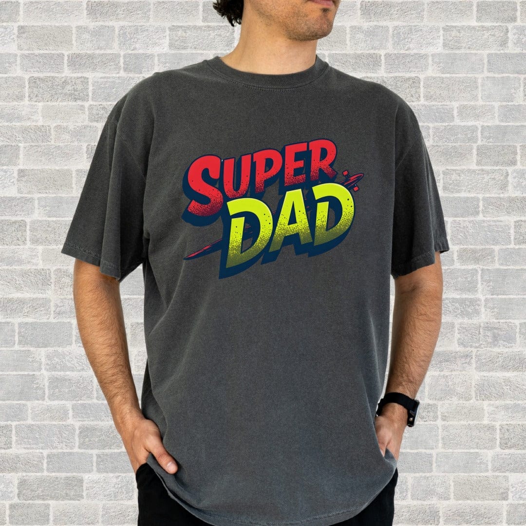 Printify T-Shirt Super Dad Tee