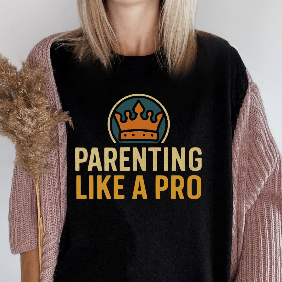 MyDesigns Physical Item Untitled Project - Parenting Like a Pro Image T-Shirt