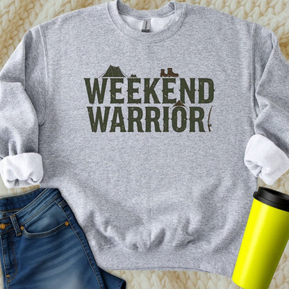 Printify Sweatshirt S / Sport Grey Weekend Dad Sweatshirt