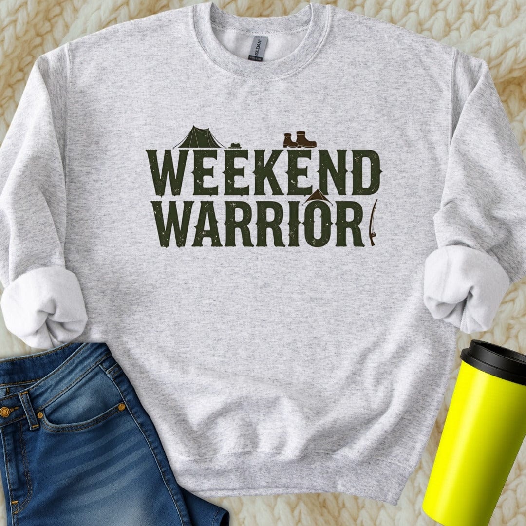Printify Sweatshirt S / Ash Weekend Dad Sweatshirt